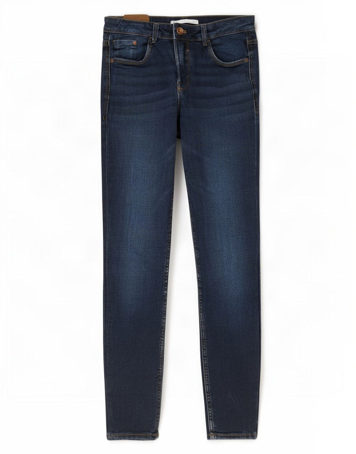 Zara Γυναικείο Slim Jeans W28 L28 Navy Blue