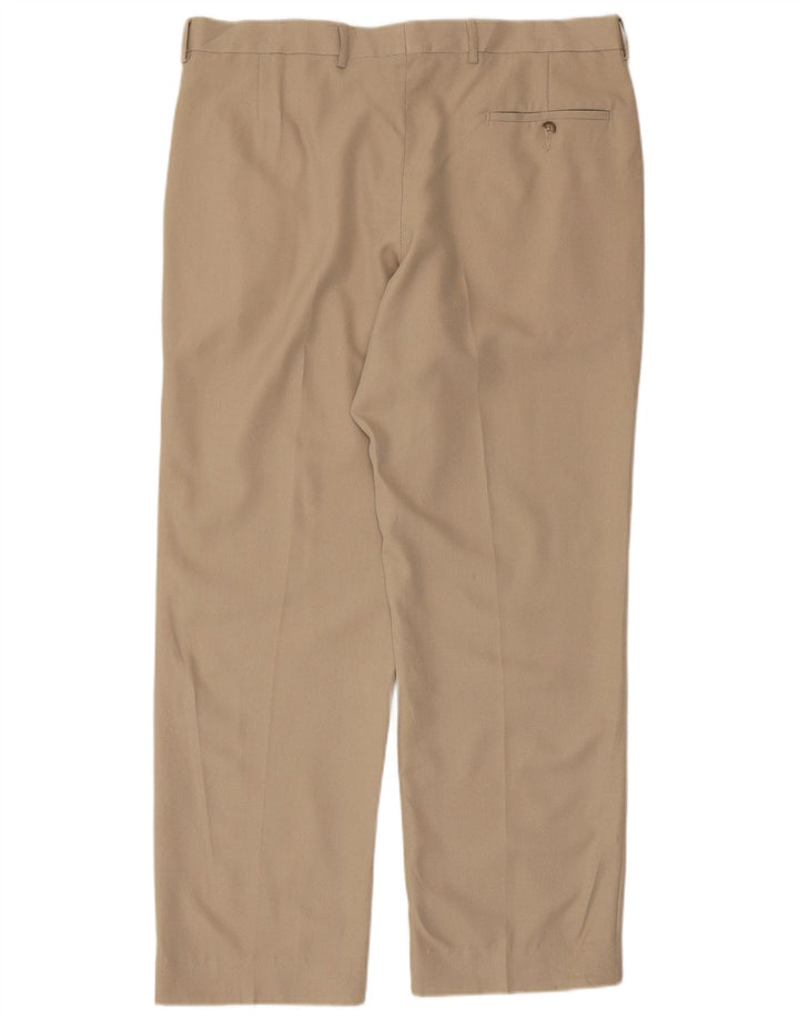 Ανδρικό ίσιο παντελόνι Marks & Spencer W34 L31 Beige