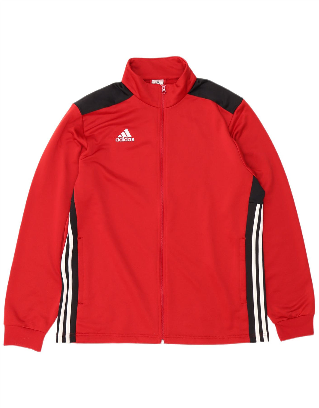 Ανδρική φόρμα ADIDAS Top Jacket XL Red Colourblock Polyester