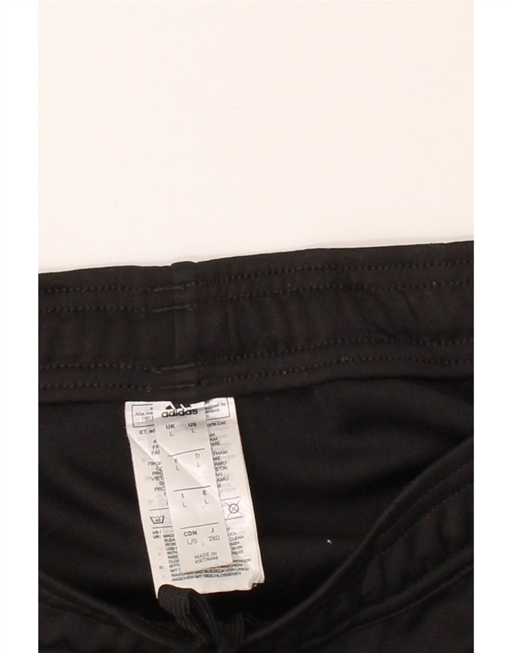 ADIDAS Mens Tracksuit Trousers Large  Black Polyester Vintage Adidas and Second-Hand Adidas from Messina Hembry 