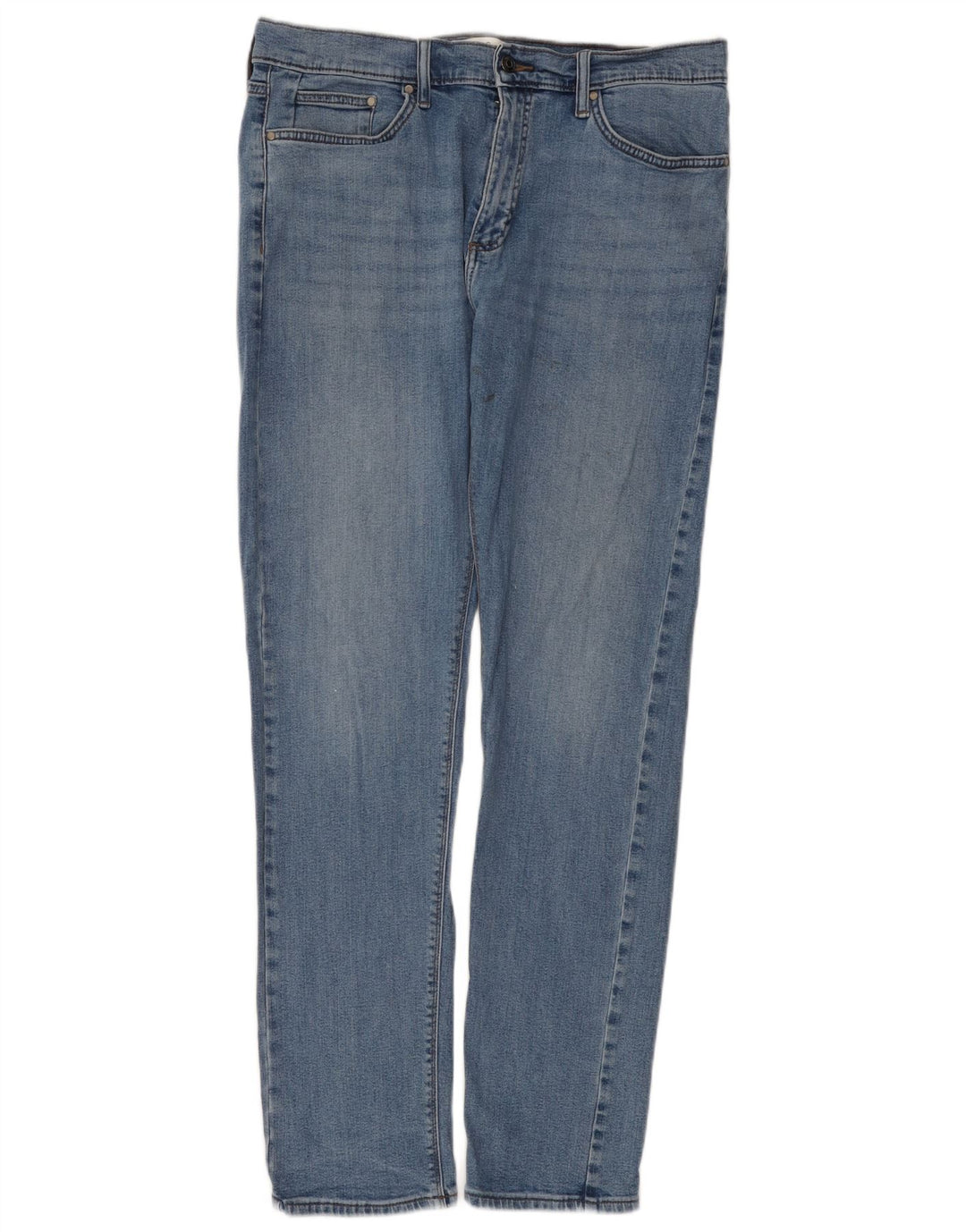 Ανδρικό Slim Jeans Marks & Spencer W34 L33 Blue Cotton