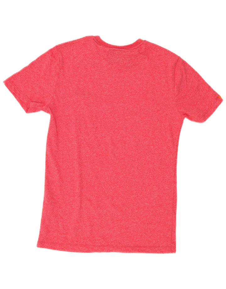 Superdry Ανδρικό T-Shirt Top Μικρό κόκκινο βαμβακερό