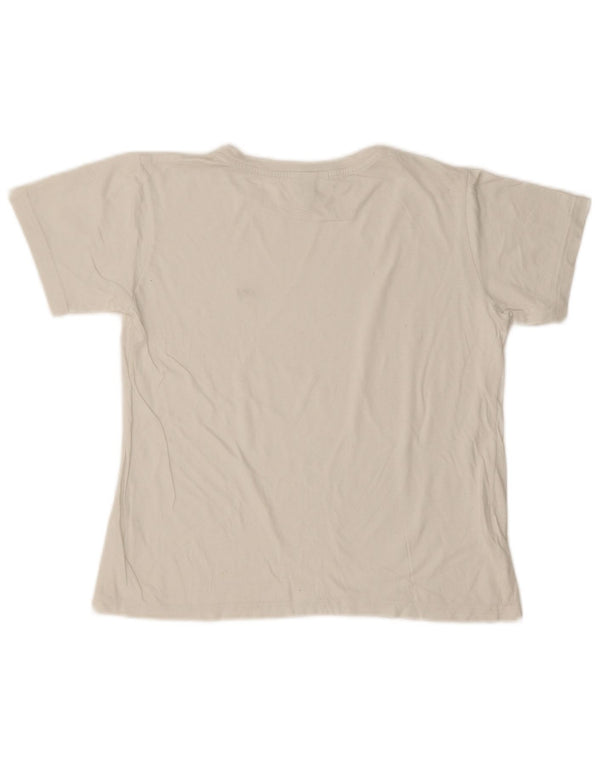 Lacoste Boys T-Shirt Top 11-12 ετών Λευκό βαμβακερό