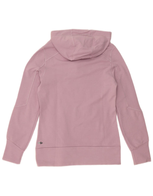 Adidas Γυναικείο Hoodie Jumper UK 12 Medium Pink Βαμβακερό