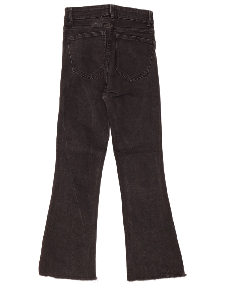 ZARA Γυναικείο Τζιν μποτάκι EU 34 2XS W24 L26 Μαύρο