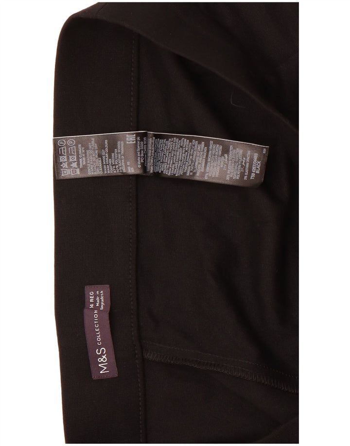 Marks & Spencer Γυναικεία Κολάν UK 14 Μεγάλη μαύρη βισκόζη