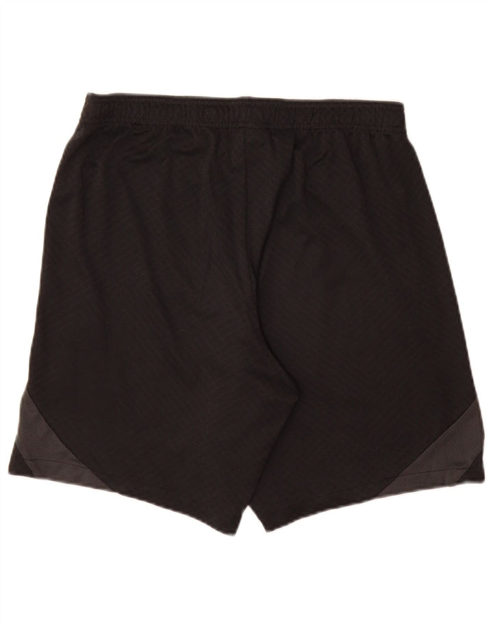 Ανδρικό αθλητικό σορτς Nike Climalite Slim Fit με μεγάλο μαύρο χρώμα πολυεστέρα
