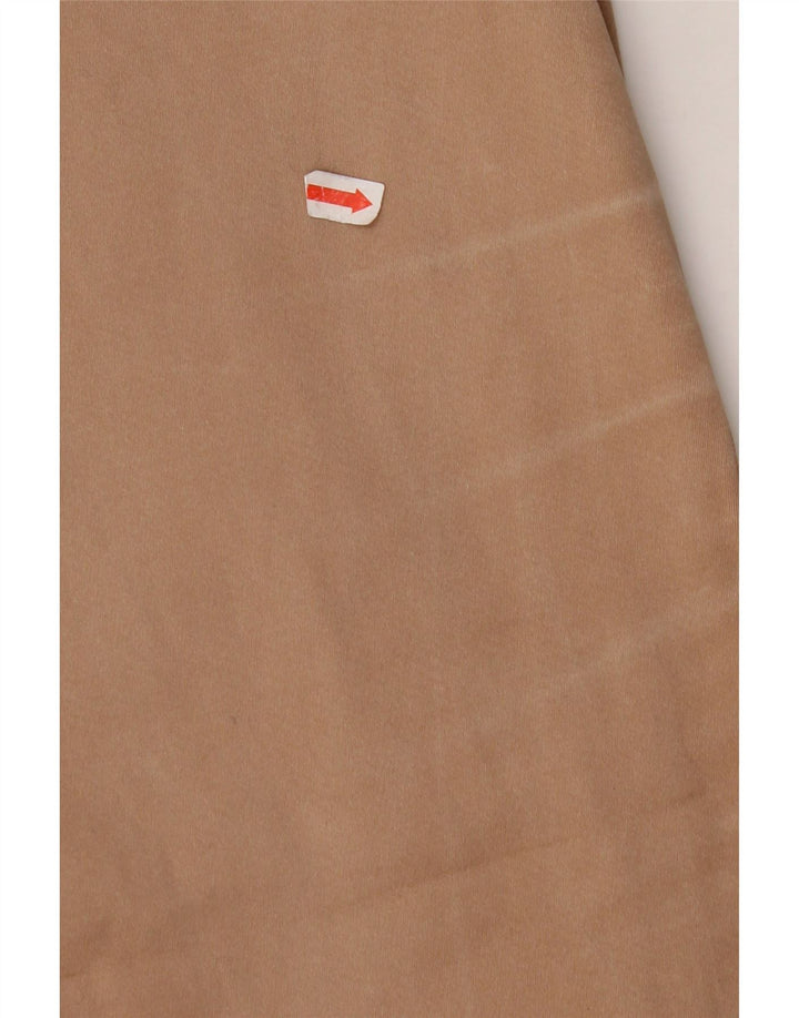 TOMMY HILFIGER Γυναικείο λεπτό παντελόνι Chino US 10 Μεγάλο W32 L29 Μπεζ βαμβακερό