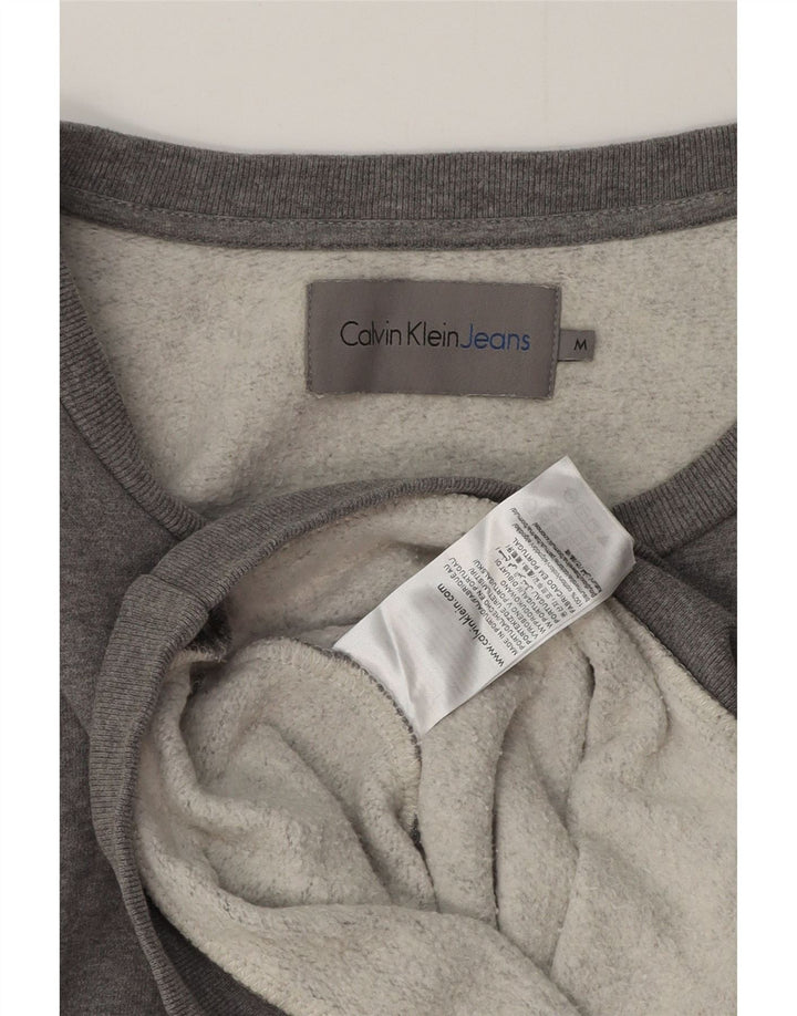 Γυναικείο φούτερ Calvin Klein Jeans Jumper UK 14 Medium Grey Flecked