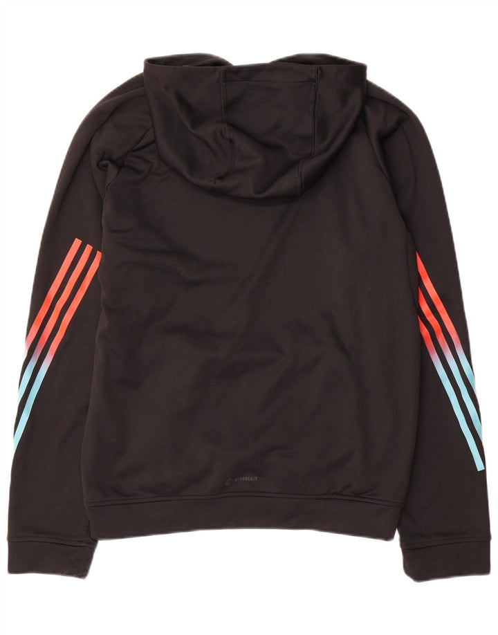 Adidas Ανδρικό Aeroready Hoodie Jumper Μικρός Μαύρος Πολυεστέρας