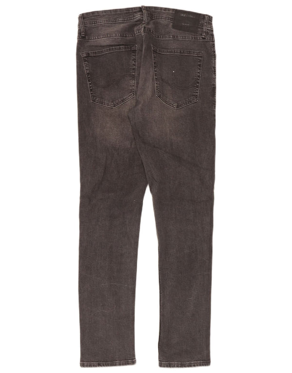 Jack & Jones Ανδρικό Τζιν GLENN Slim W32 L32 Γκρι βαμβακερό