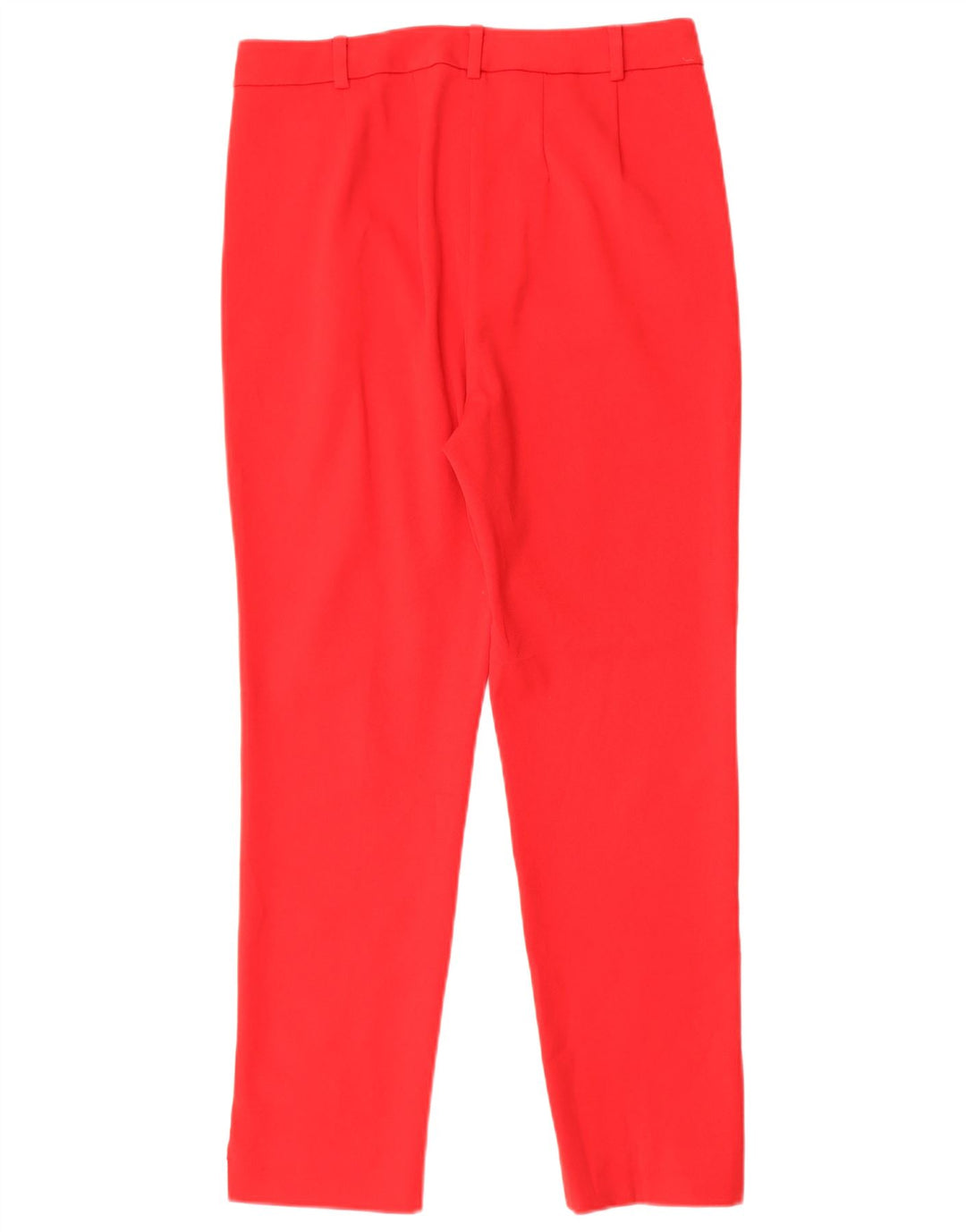 Marks & Spencer Γυναικείο Slim Suit Παντελόνι UK 10 Small W27 L27 Red Polyester