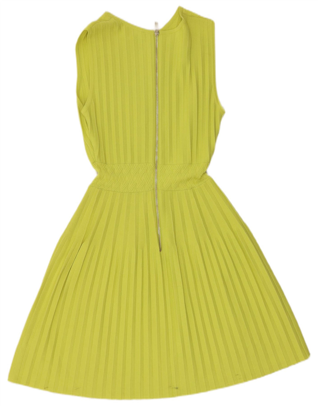 TED BAKER Γυναικείο αμάνικο φόρεμα άλμπουμ Νούμερο 2 Μικρή πράσινη βισκόζη