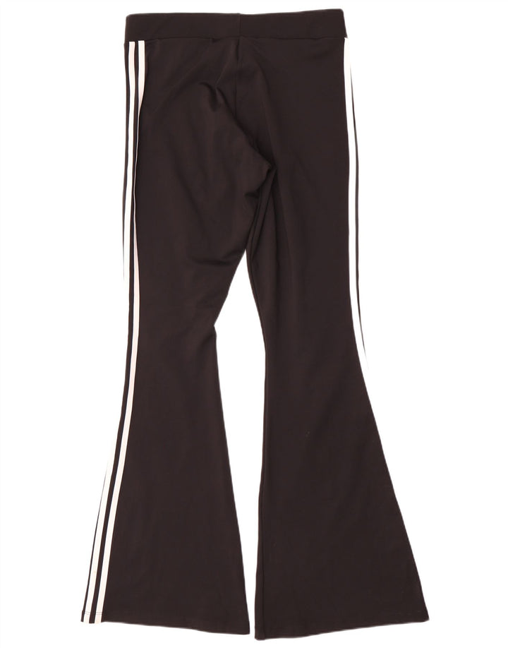 Adidas Γυναικεία Flare κολάν UK 16 Large Black Polyester