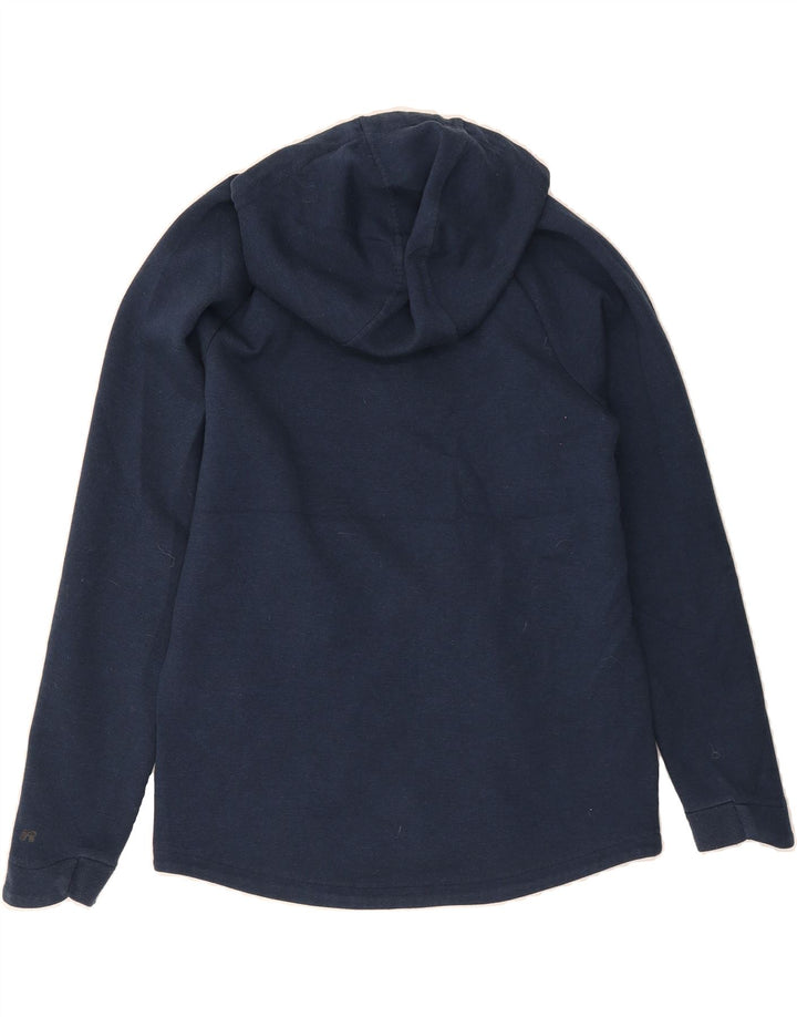 RUSSELL ATHLETIC Mens Zip Hoodie Sweater Small Navy Blue Polyester Vintage Russell Athletic and Second-Hand Russell Athletic from Messina Hembry 