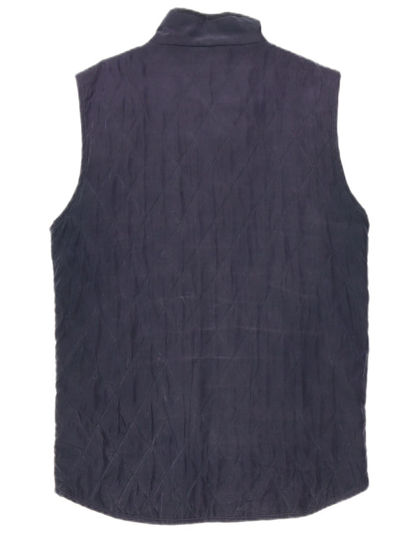 Conte of Florence Ανδρικό καπιτονέ Gilet UK 38 Medium Navy Blue Polyester