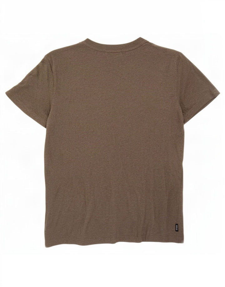 Ανδρικό T-Shirt Superdry Μπλουζάκι από μεσαίο χακί βαμβακερό