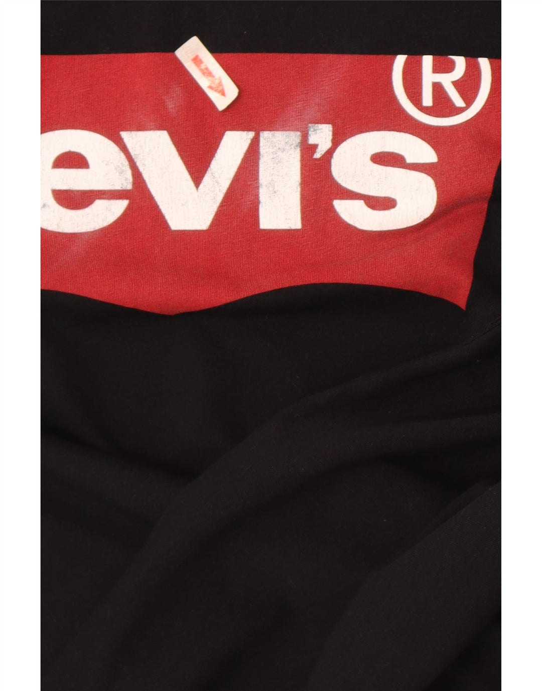 Ανδρικό γραφικό T-Shirt Levi's Top Large Μαύρο