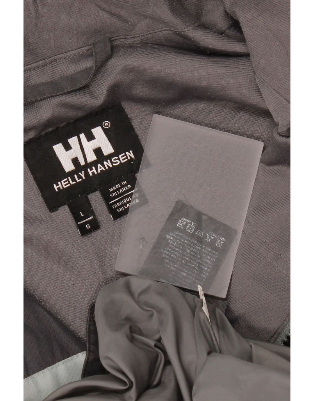 Ανδρικό μπουφάν με κουκούλα Helly Hansen UK 40 Large Grey Colourblock