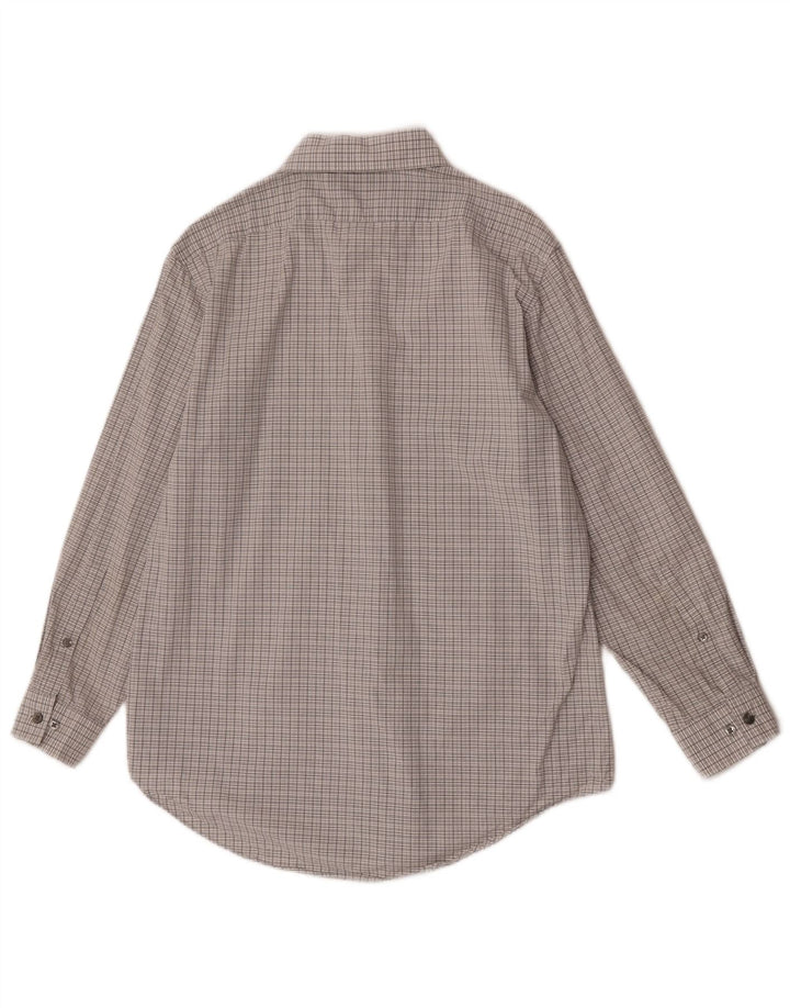 Ανδρικό πουκάμισο Calvin Klein Slim Fit Size 15 1/2 Medium Grey Check
