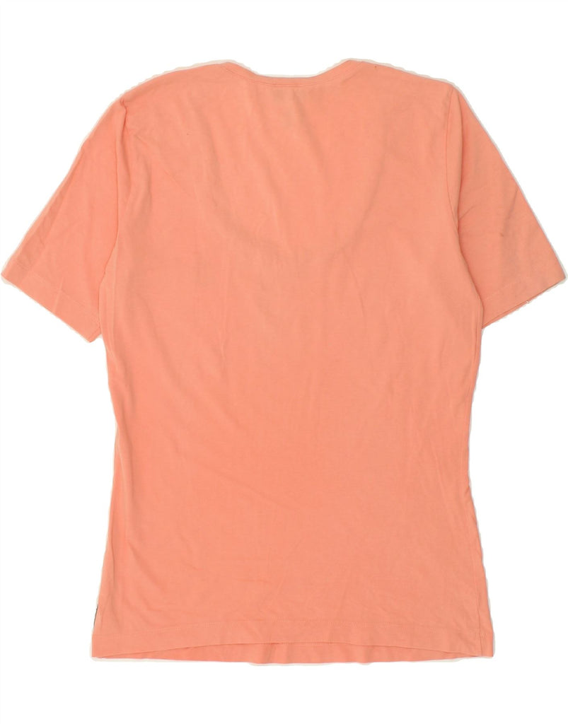 ARMANI Womens T-Shirt Top EU 46 XL Orange Vintage Armani and Second-Hand Armani from Messina Hembry 