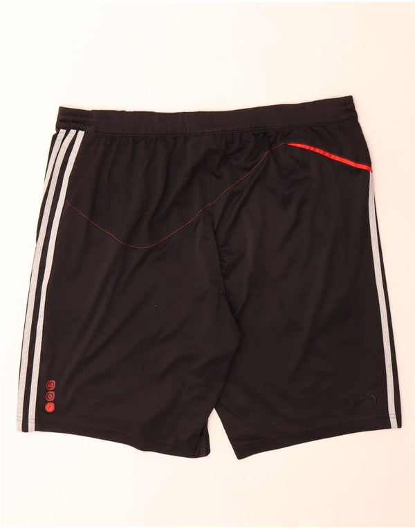 Ανδρικό αθλητικό σορτς Adidas Climalite 2XL μαύρο πολυεστέρα