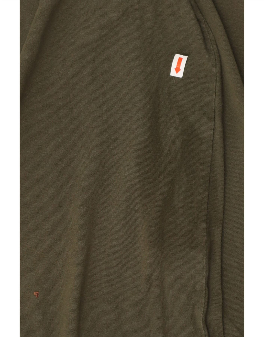 Ανδρικό TIMBERLAND με κανονική εφαρμογή γραφικό μακρυμάνικο XL βαμβακερό χακί