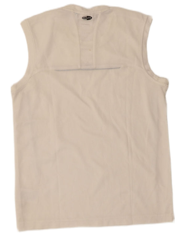 Adidas Ανδρικό γιλέκο Climalite Top Small White Polyester
