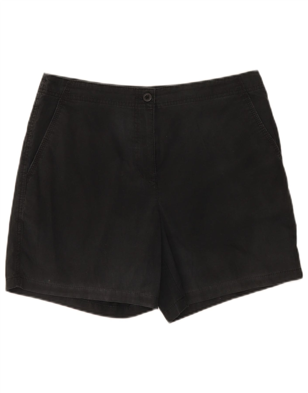 Marks & Spencer Γυναικείο σορτς Chino UK 12 Medium W32 Μαύρο βαμβακερό