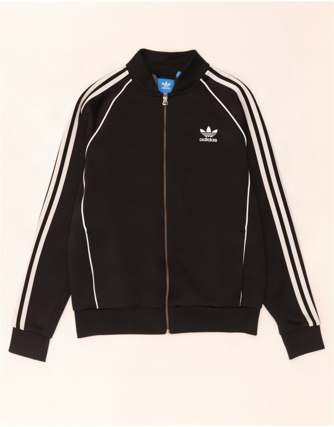 Γυναικεία αθλητική φόρμα Adidas Top Jacket UK 14 Medium Black Polyester