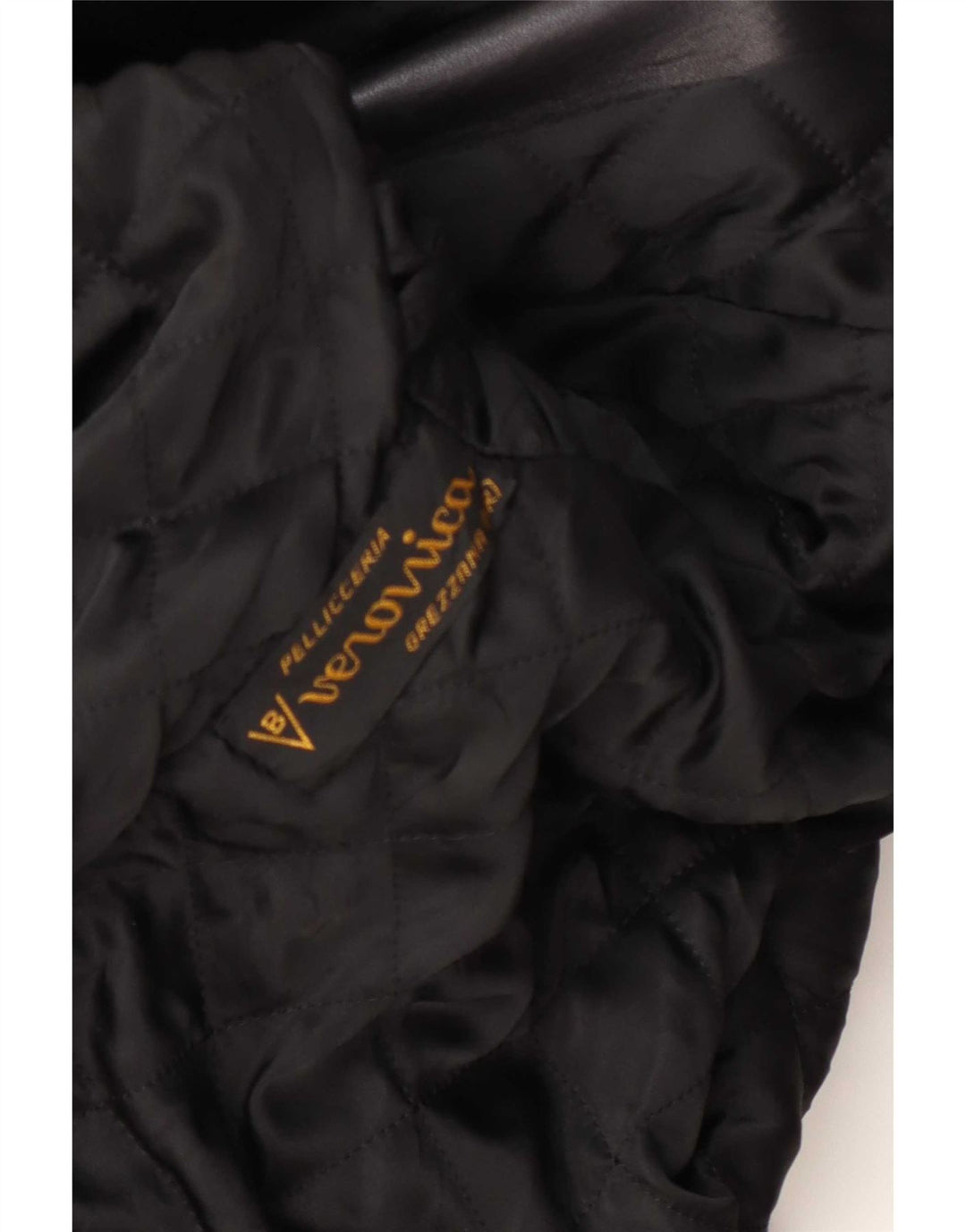 Vintage Γυναικείο Δερμάτινο Μπουφάν UK 18 XL Μαύρο με 3 κουμπιά