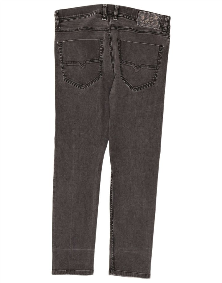 Diesel Ανδρικό Slim Jeans W30 L27 Γκρι βαμβακερό
