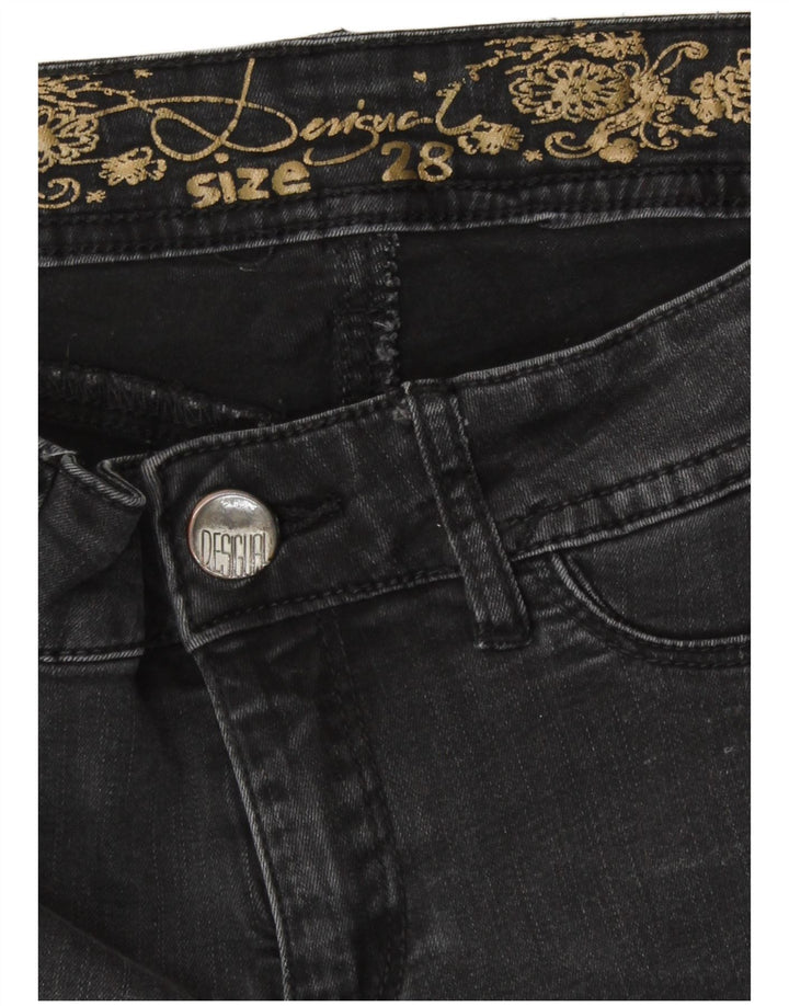 Desigual Γυναικείο Skinny Jeans W28 L32 Γκρι