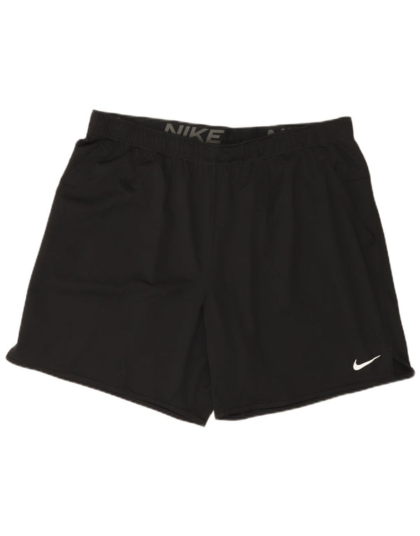 Ανδρικό αθλητικό σορτς Nike Dri Fit 2XL μαύρο πολυεστέρα