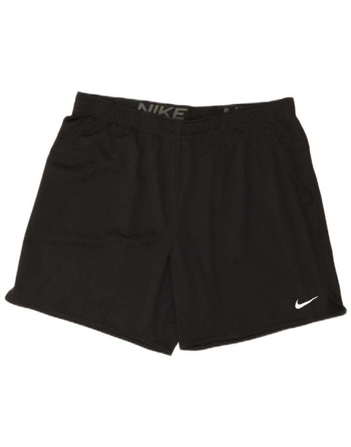 Ανδρικό αθλητικό σορτς Nike Dri Fit 2XL μαύρο πολυεστέρα