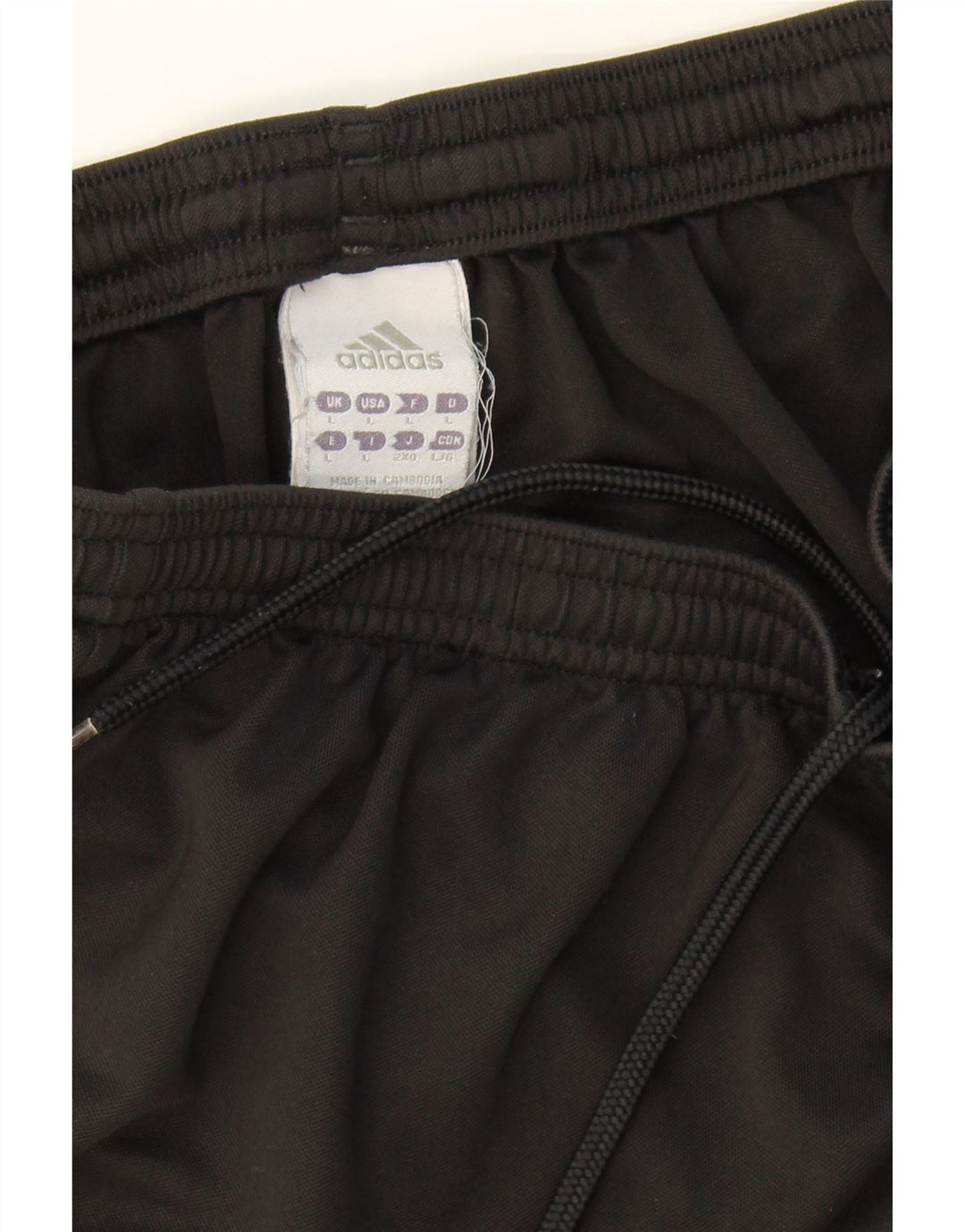 ADIDAS Boys Climalite Sport Shorts 9-10 Years Large  Black Polyester Vintage Adidas and Second-Hand Adidas from Messina Hembry 