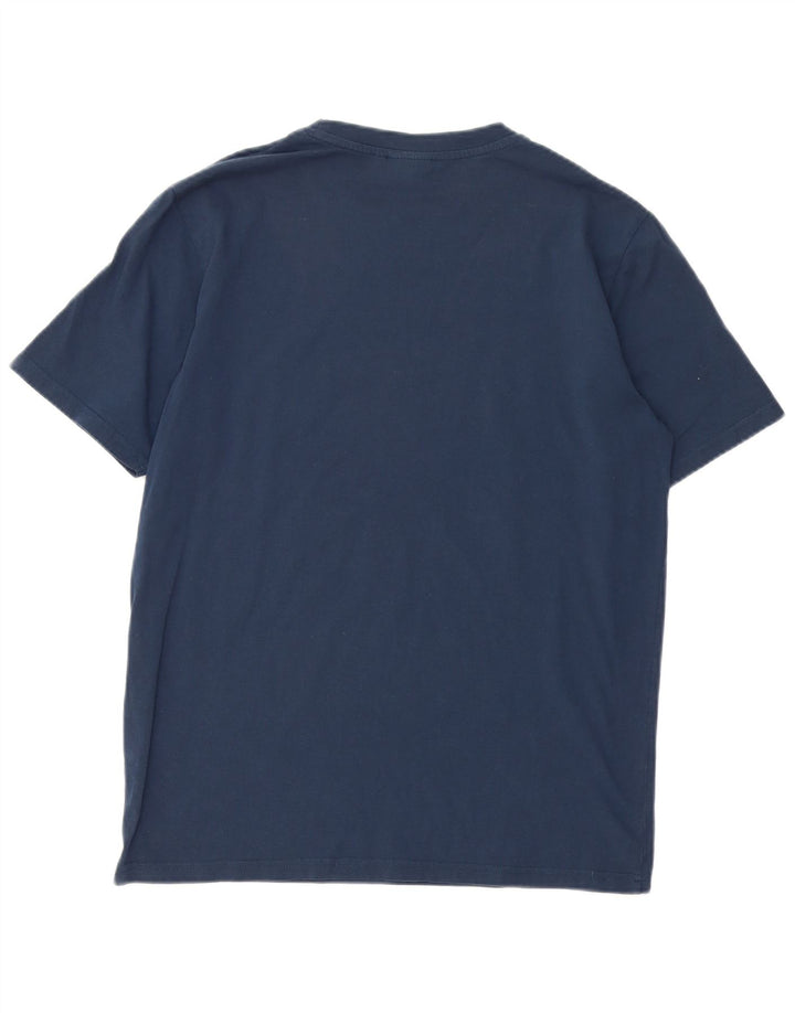 Ellesse Ανδρικό Graphic T-Shirt Τοπ Μεγάλο Navy Blue Cotton