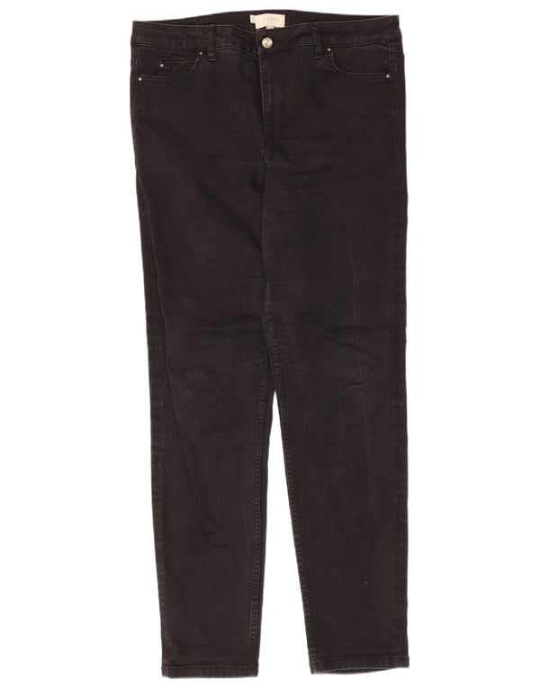 Hobbs Γυναικείο Slim Jeans UK 16 Large W36 L30 Μαύρο βαμβακερό