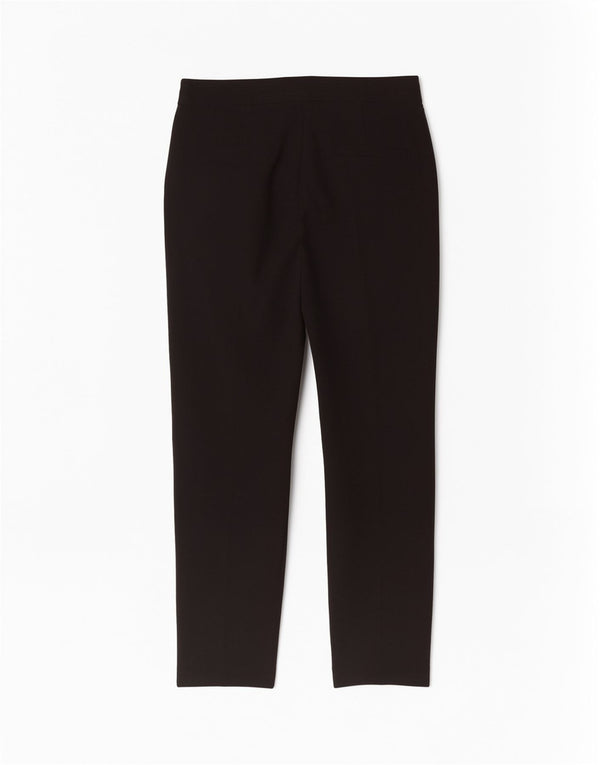 Marks & Spencer Γυναικεία Casual Παντελόνια UK 10 Small W30 L27 Black Classic