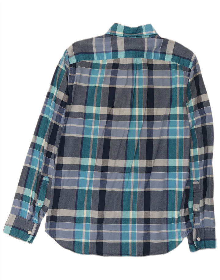 Ανδρικό πουκάμισο J. Crew Small Blue Check Cotton