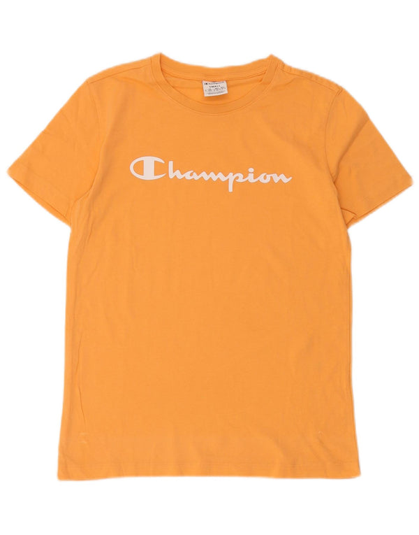 Ανδρικό γραφικό μπλουζάκι Champion Top Μικρό Πορτοκαλί