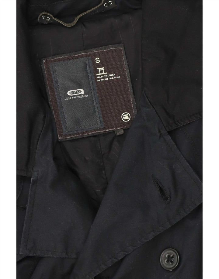 Ανδρική καμπαρντίνα G-Star με διπλό στήθος UK 36 Small Navy Blue