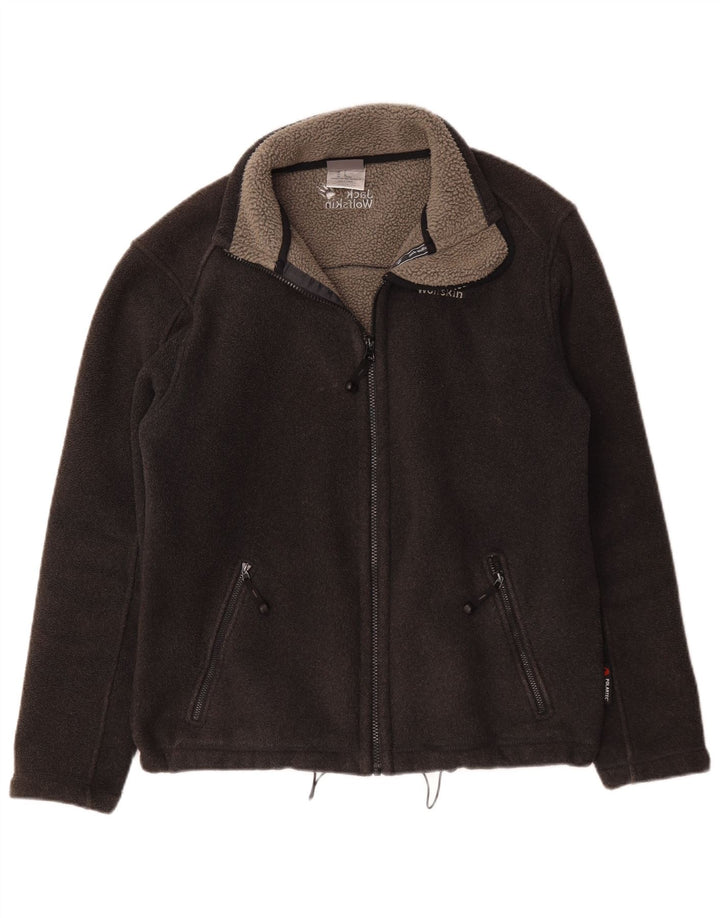 Jack Wolfskin Ανδρικό Fleece Jacket UK 34 XS Μαύρο Πολυεστέρας