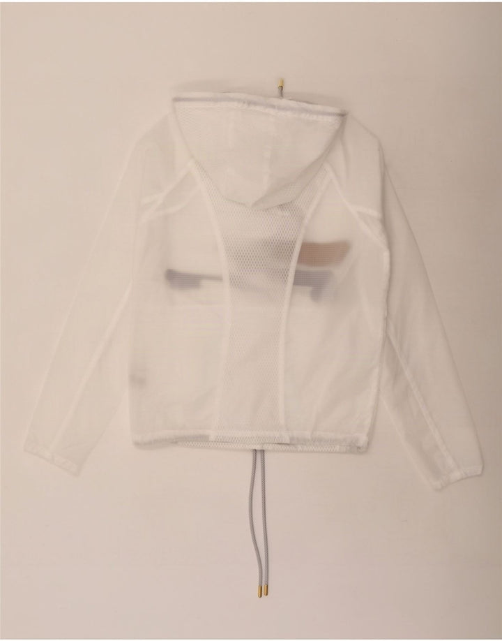 Fila Γυναικεία αθλητική φόρμα με κουκούλα Top Jacket UK 10 Small White Polyester