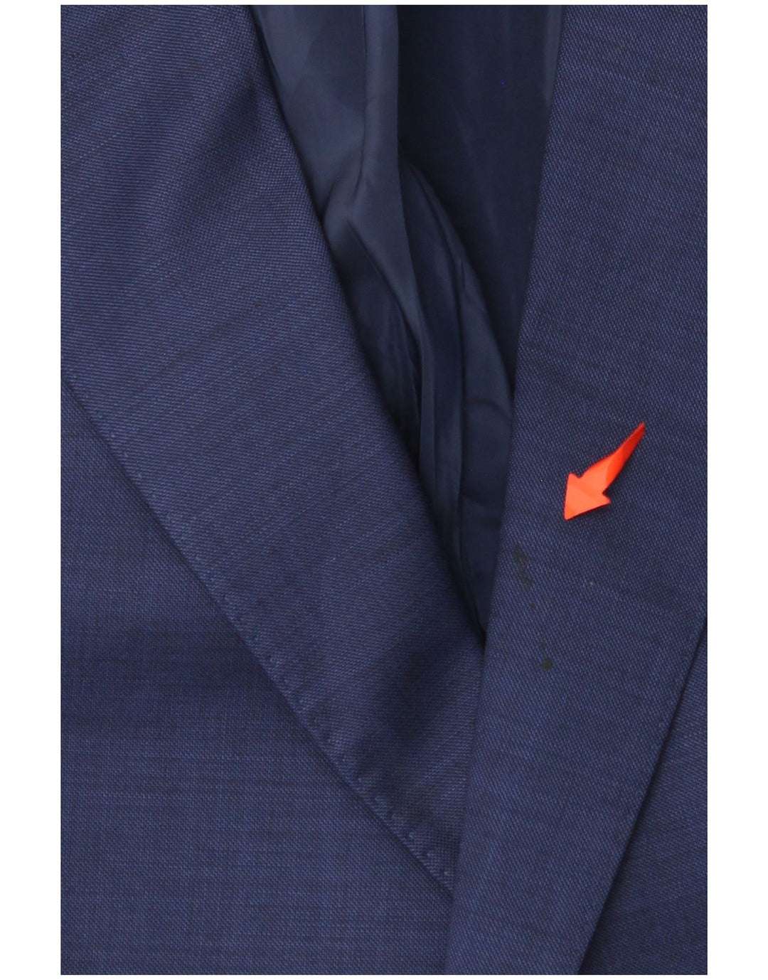 TOMMY HILFIGER Ανδρικό σακάκι με 2 κουμπιά μπλέιζερ IT 50 Μεγάλο Μαλλί Navy Blue