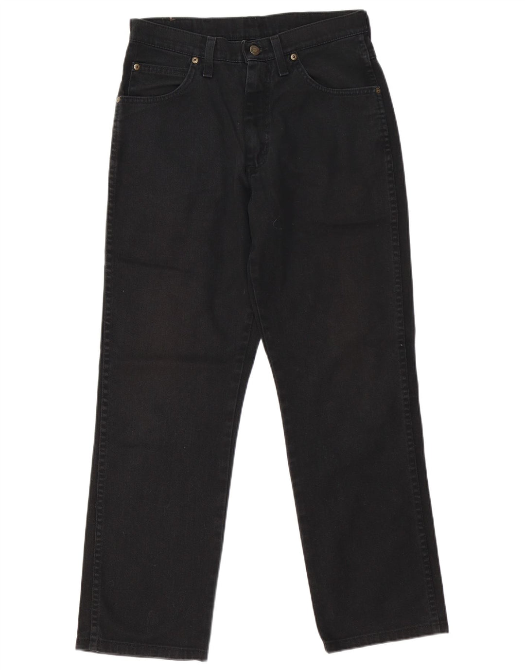 Ανδρικό τζιν ίσιο Wrangler Regular Fit W31 L29 Μαύρο βαμβακερό