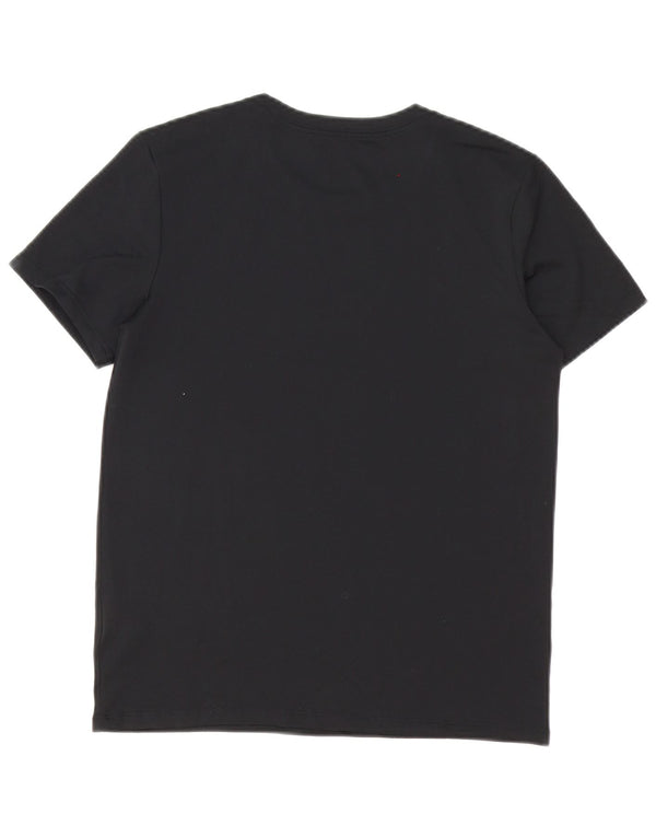 Γυναικείο T-shirt Nike Dri Fit Top UK 6 XS Μαύρο πολυεστέρα