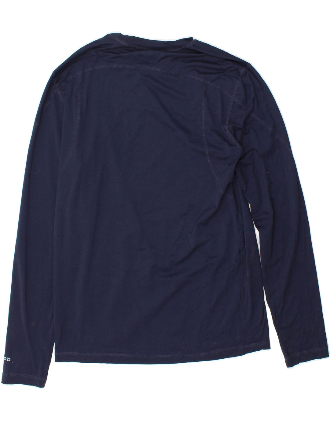 IZOD Mens Top Long Sleeve Medium Navy Blue Vintage Izod and Second-Hand Izod from Messina Hembry 