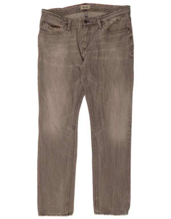 Tommy Hilfiger Ανδρικό Slim Jeans W36 L34 Grey