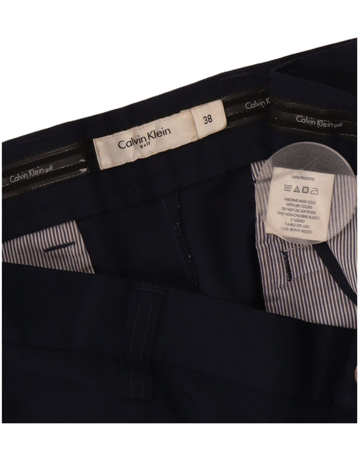 CALVIN KLEIN Ανδρικό σορτς Chino W38 XL Navy Blue Polyester